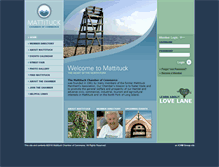 Tablet Screenshot of mattituckchamber.org